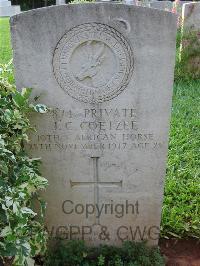 Dar Es Salaam War Cemetery - Coetzee, John Christoffel